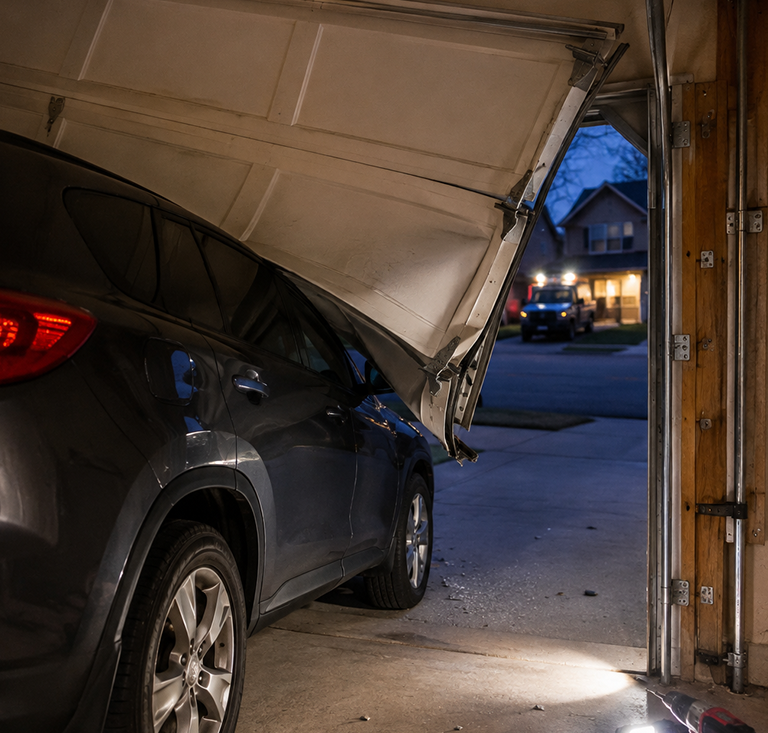 Professional emergency garage door service and repair