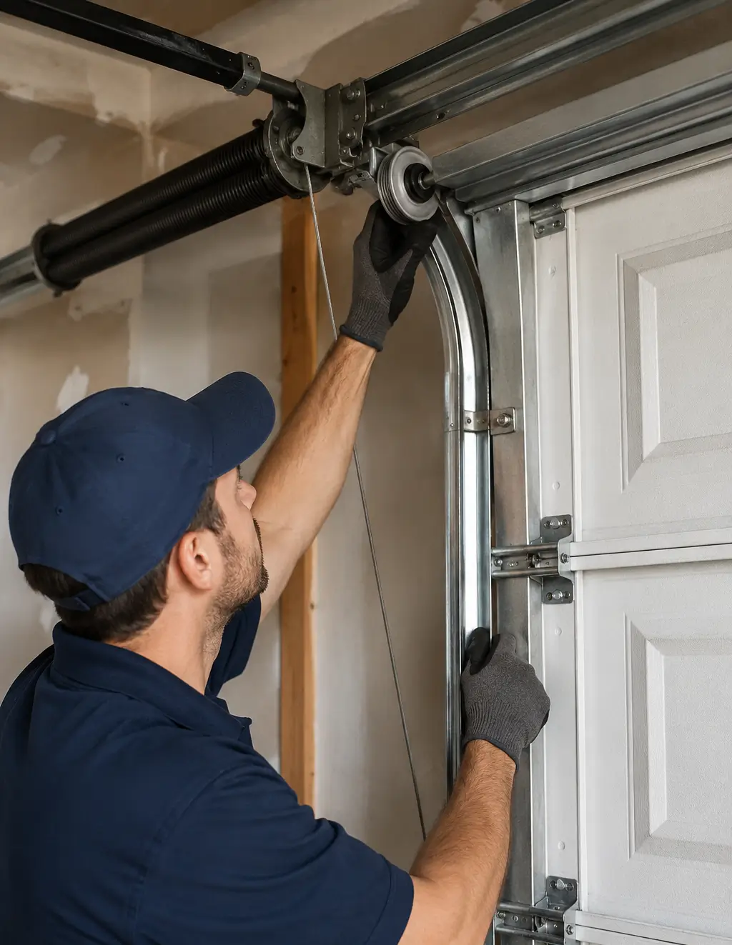 Garage door maintenance