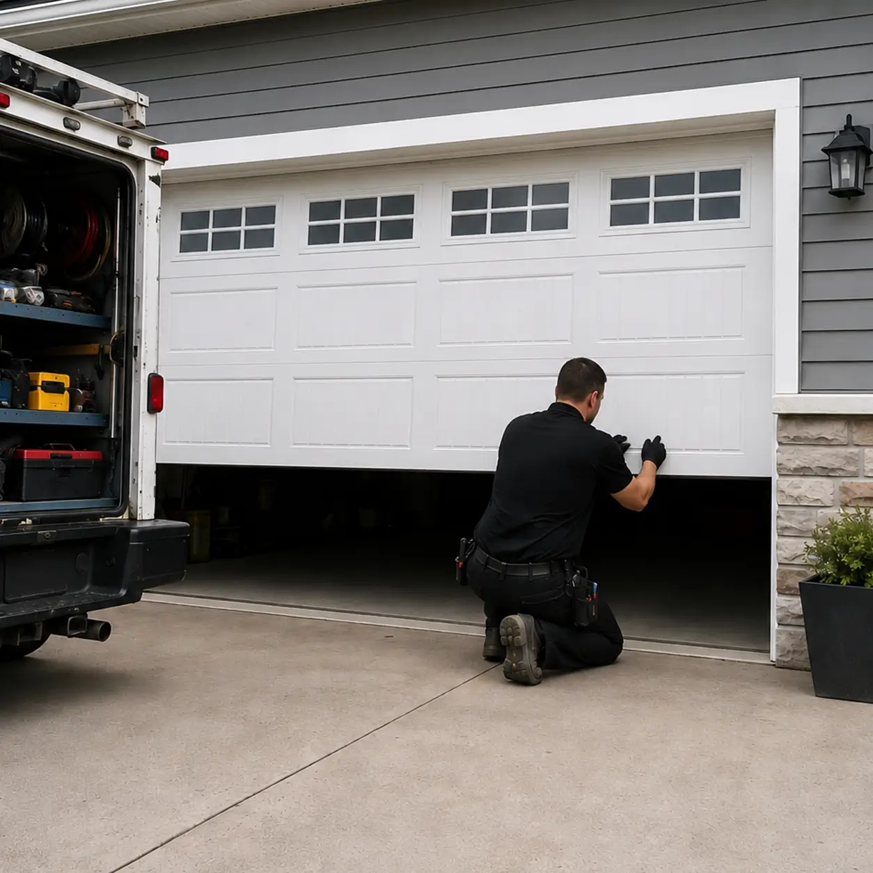 Garage door service