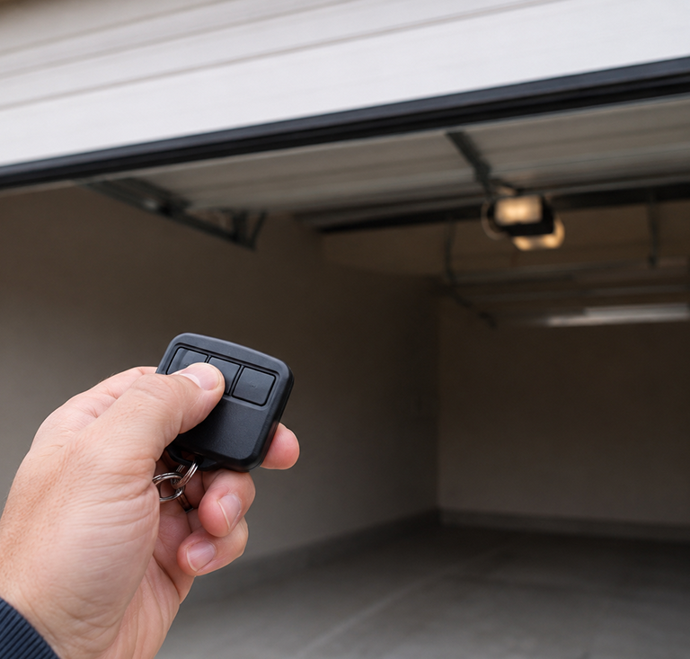 Professional remote garage door opener programming service