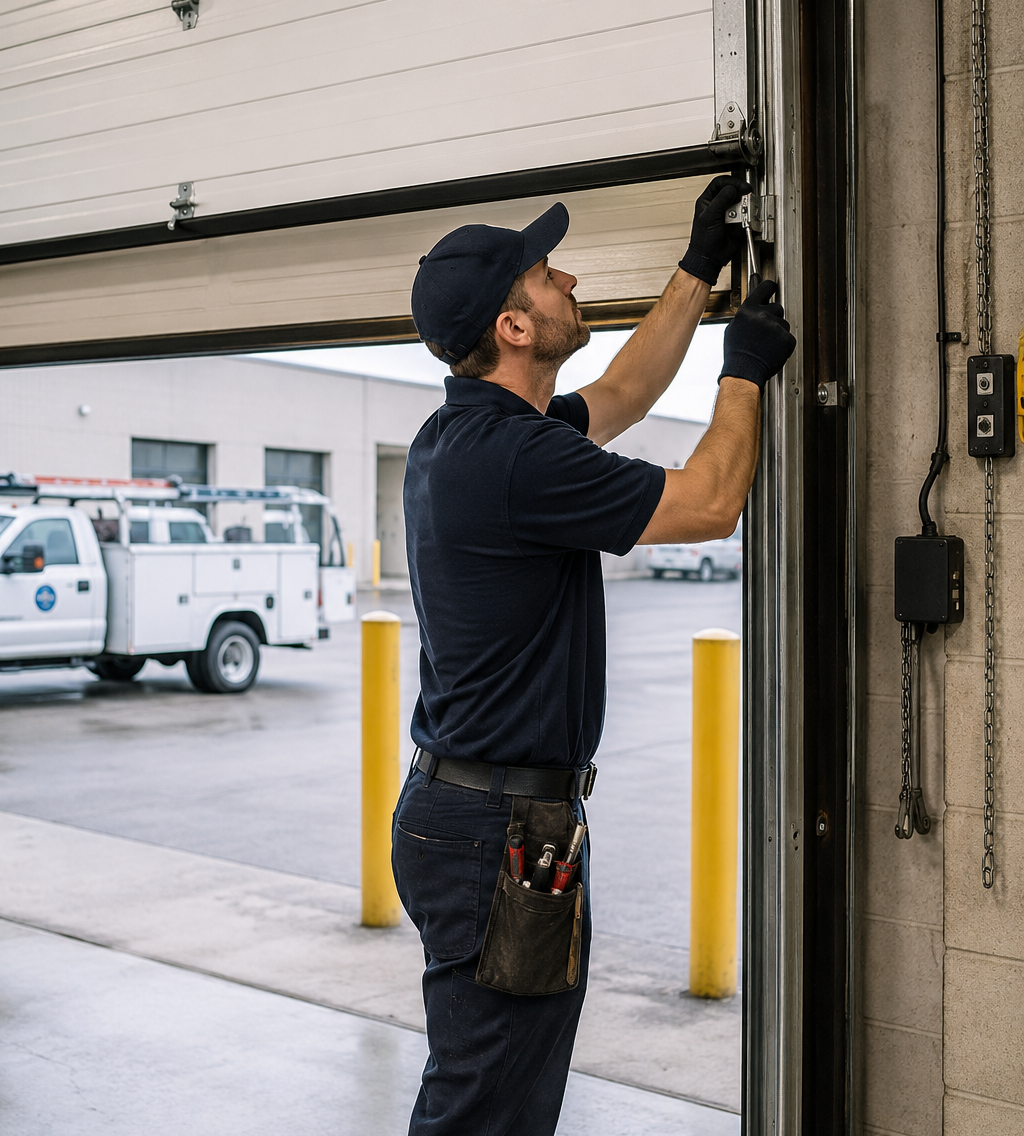 Garage door maintenance