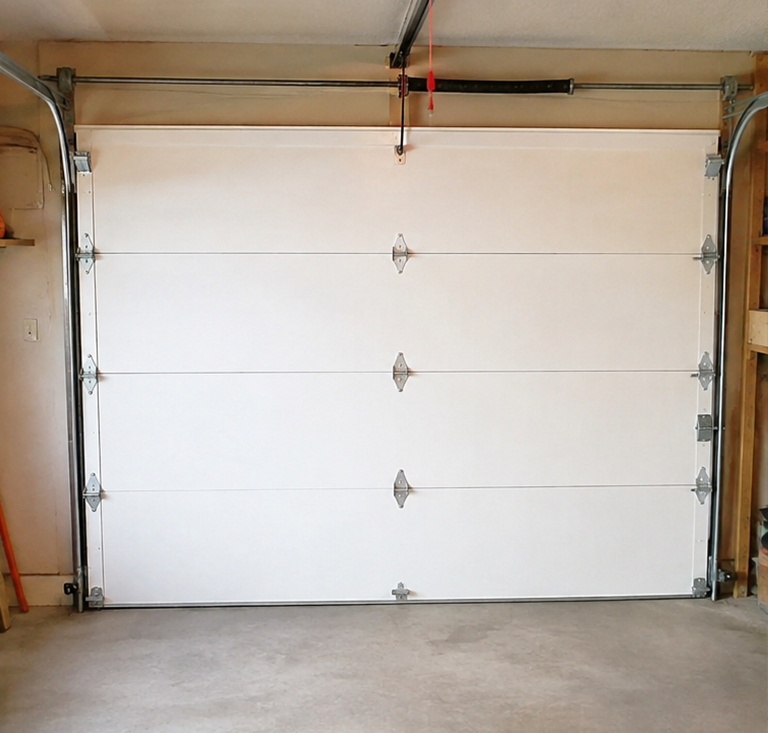 Garage door after service