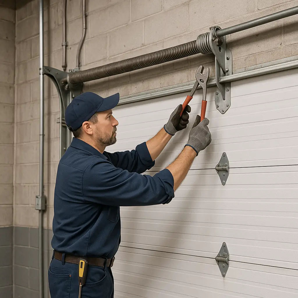 Garage door repair